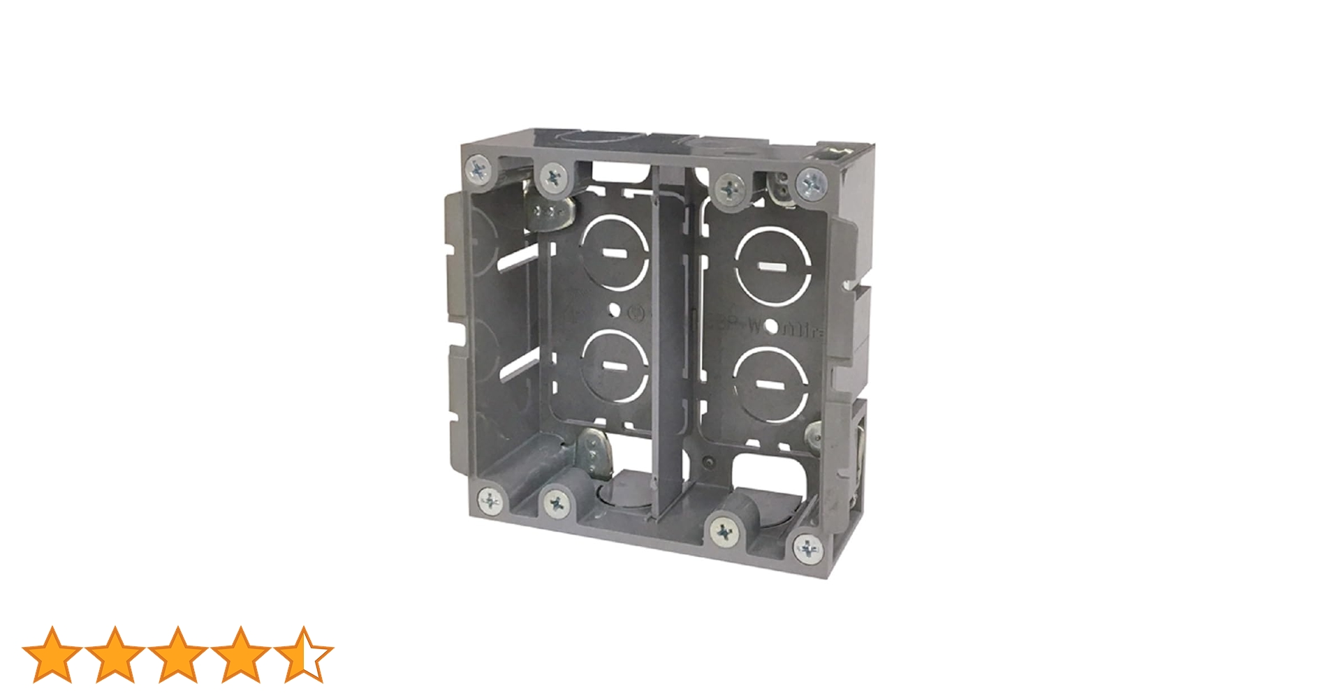 Amazon.co.jp: 未来工業(MIRAI) あと付はさみボックス（2ケ用） SBP